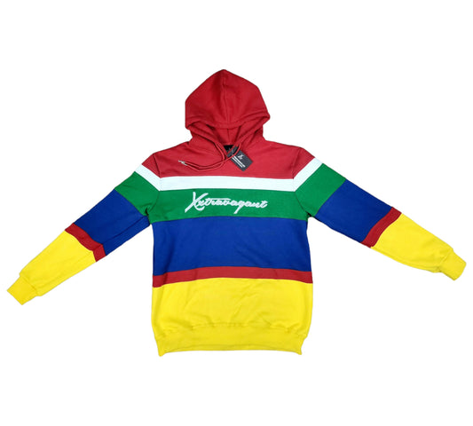 Xxtravagant Life Color Waves Signature Logo Hoodie