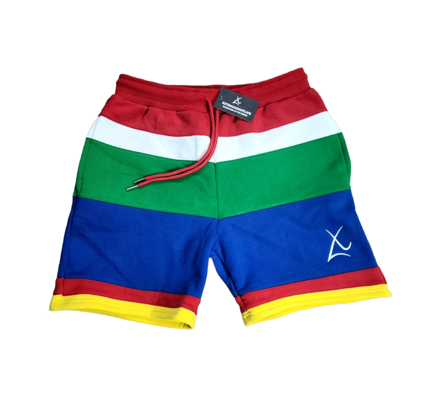 Xxtravagant Life Color Wave Classic Logo Shorts