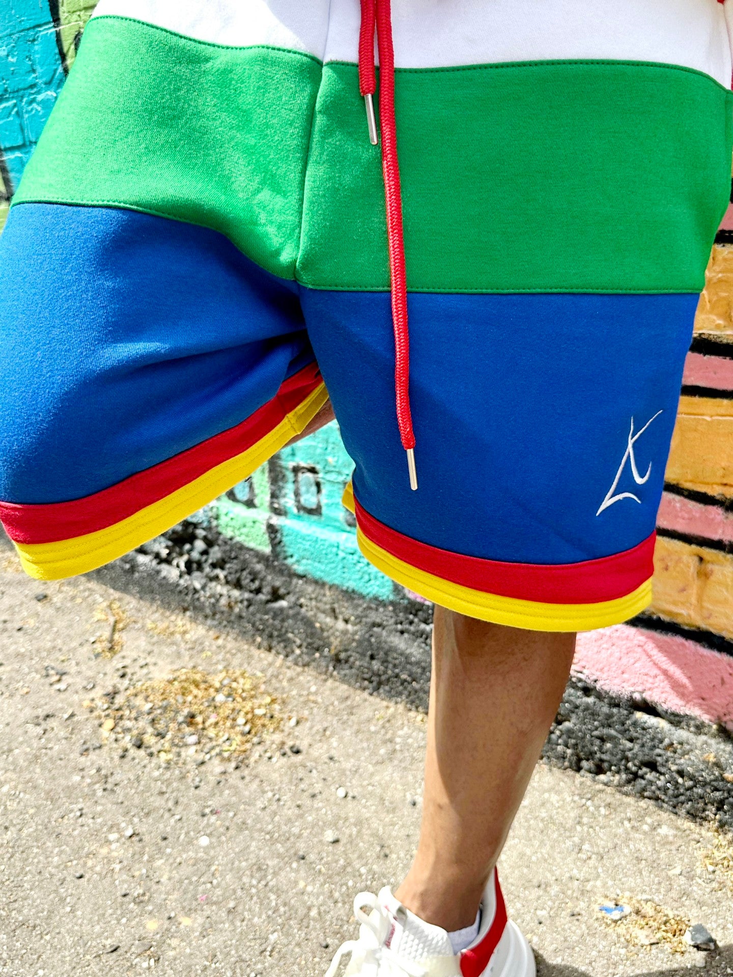 Xxtravagant Life Color Wave Classic Logo Shorts